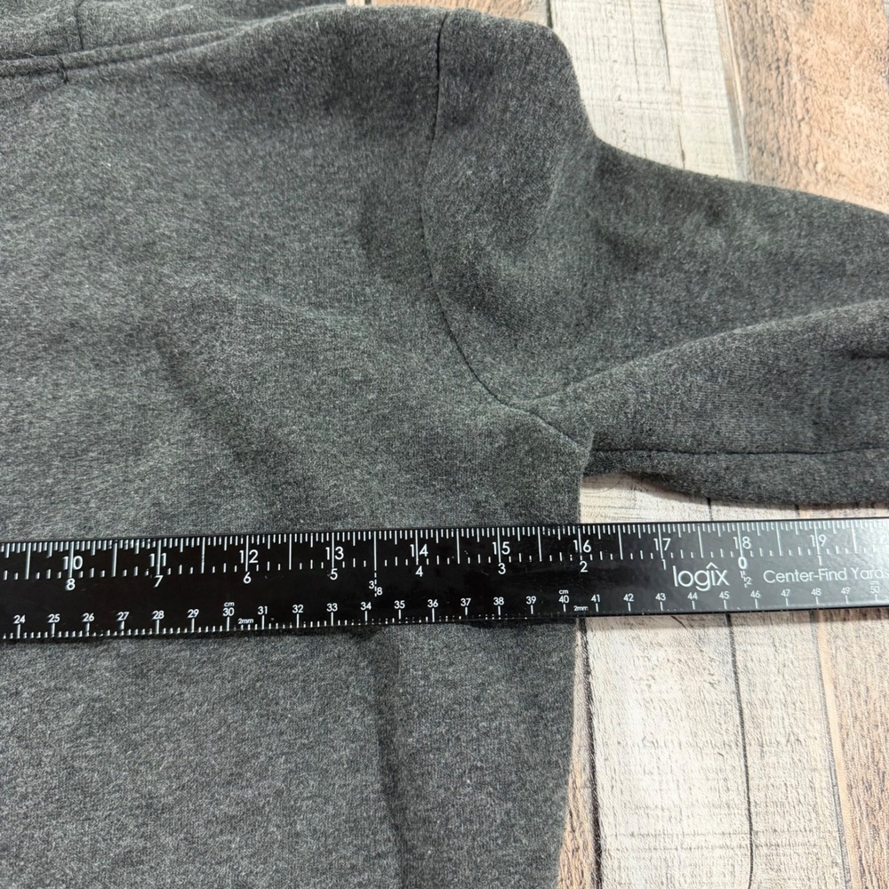 Pilota Ferrari Zip Up Hoodie Kids Size 9 Charcoal Gray Fleece Racing Jacket - Picture 7 of 10